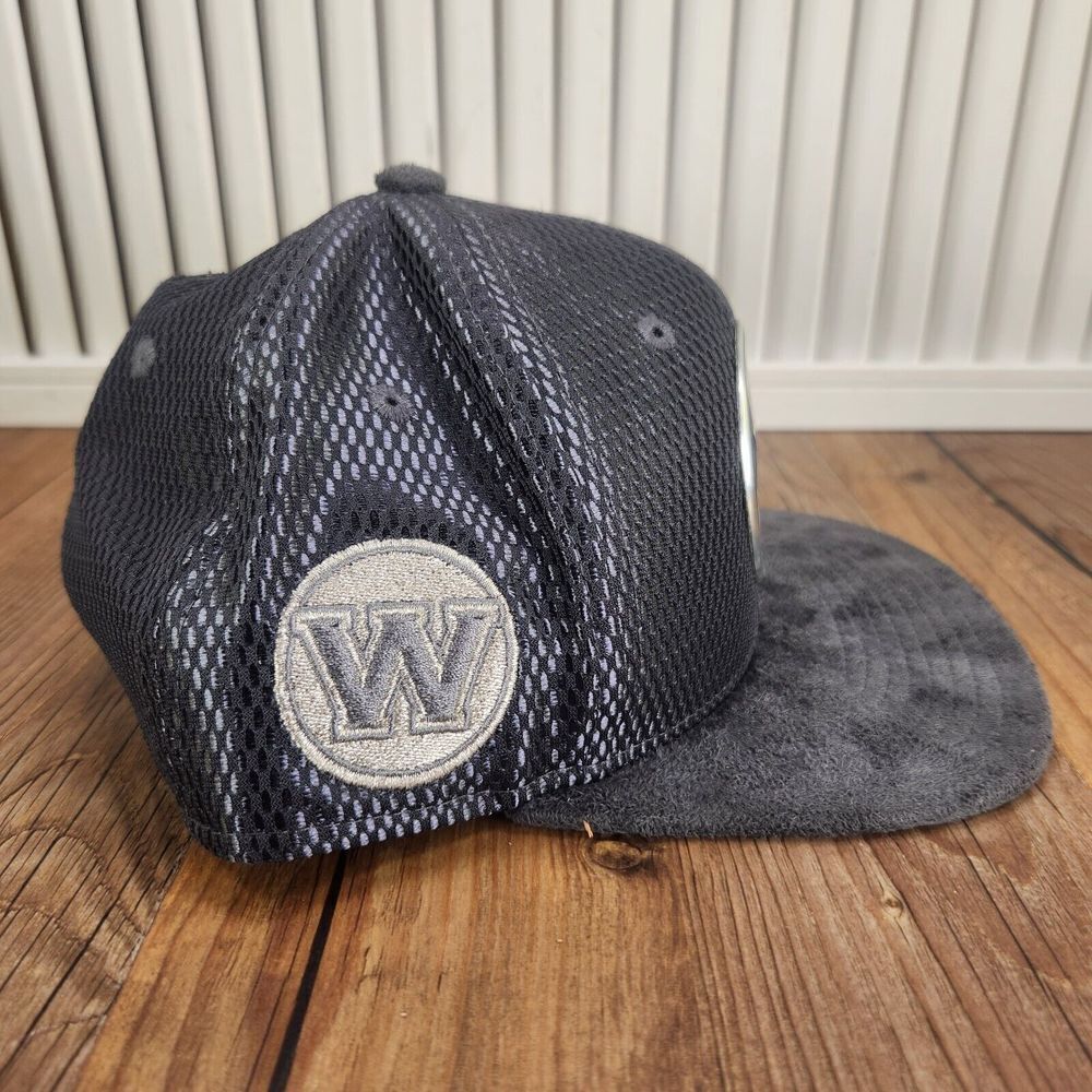 New Era 9fifty Golden State Warriors Hat Cap Snapback Youth Gray NBA Team Sports - Picture 4 of 12